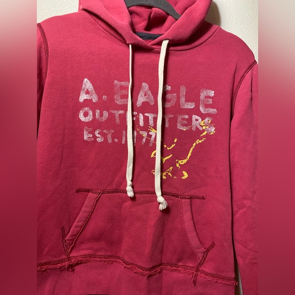 American Eagle Hooded Sweatshirt - Picture 3 of 8